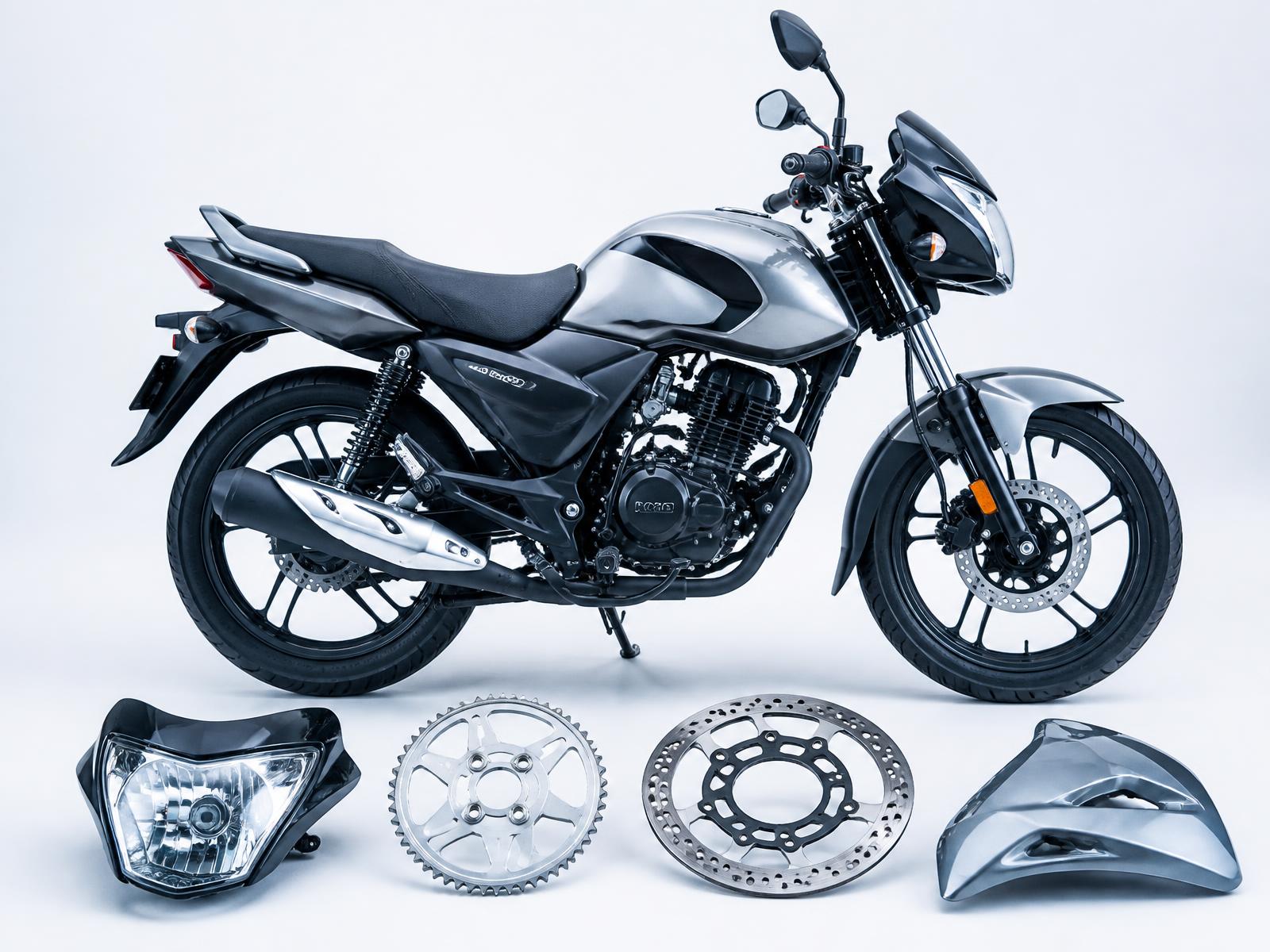 Two-wheeler spare parts